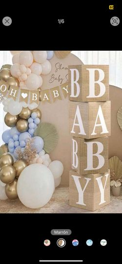 Cajas 📦 Impresas Para Baby Shower
