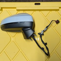 15 16 2016 AUDI A3 2.0L MIRROR SIDE DOOR VIEW MIRROR RIGHT PASSENGER SIDE WHITE