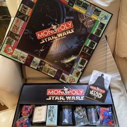 Monopolyt Star Wars classic trilogy Game