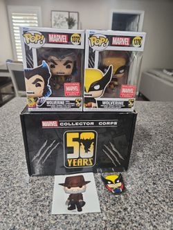 Marvel wolverine Funko lot