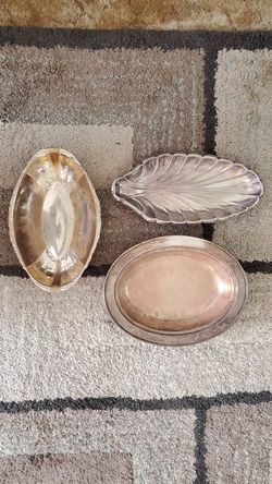Silver plated trays