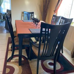Dining Set Six Chair