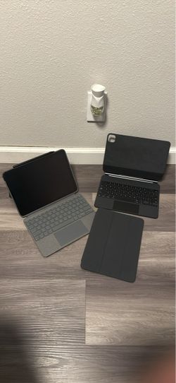 iPad Air (5th gen) 256GB, M1 EUC, 3 cases