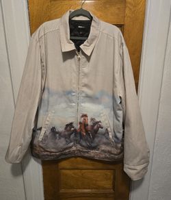 Nova Men's XXL Horse Print Jacket