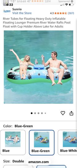 New SUNRIO Double River Tube $30