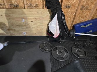 7ft Olympic bar 35lbs
