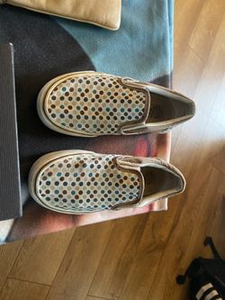 New polka dot vans size 7 in Womans