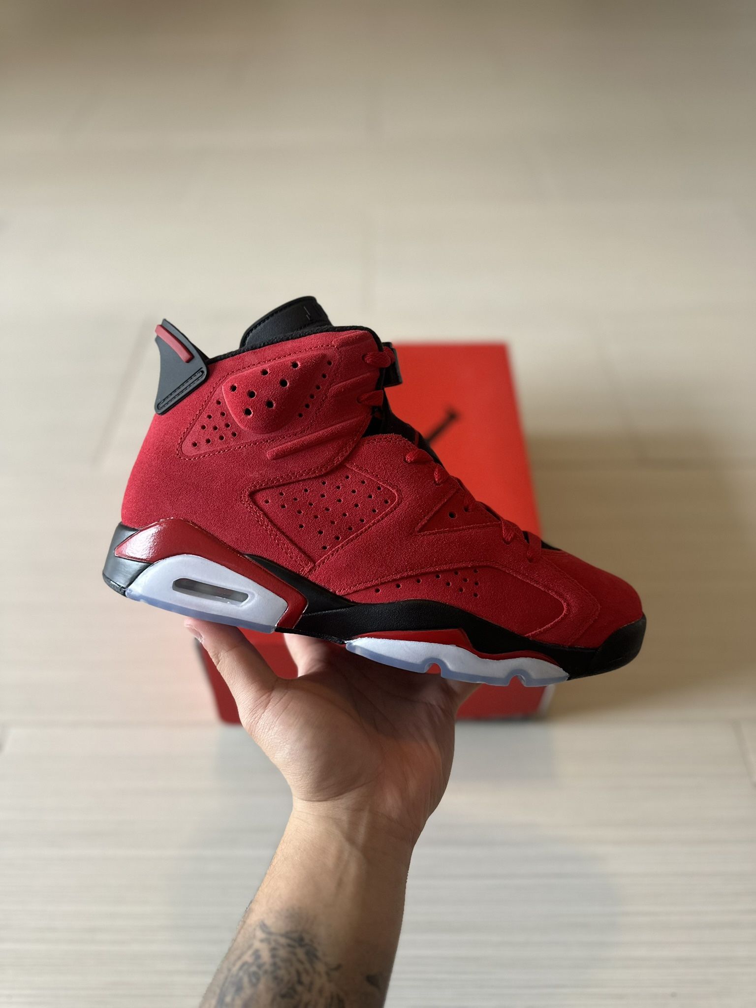 Nike Air Jordan Retro 6 Toro Bravo Size 8.5 & 10.5