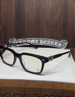 RARE Chrome Hearts Cox Ucker Glasses - Black/Silver