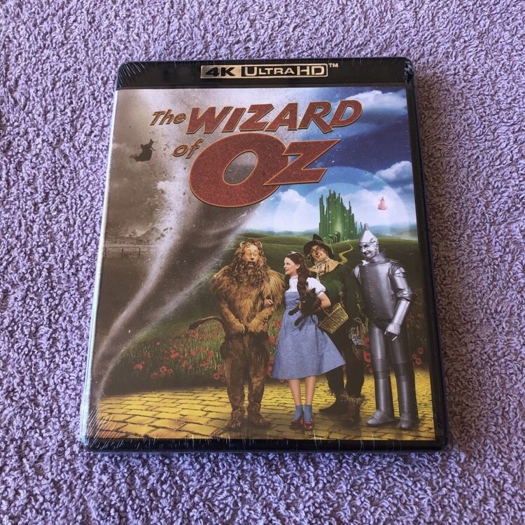 The Wizard Of Oz 4K/Blu-Ray (SEALED)