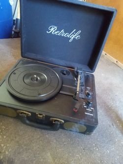 Vinyl Record Player&& Bluetooth Speaker