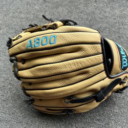 Wilson A800 Baseball Glove 11.5 RHT