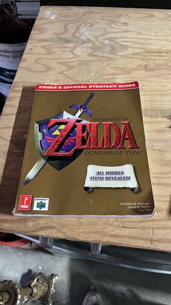 The legend of Zelda ocarina of time guide book