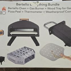 Bertello pizza oven everything bundle