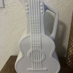 Dolly Parton Ceramic Pitcher Guitar
