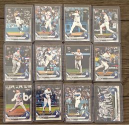 Topps Now World Series Dodgers Team Set