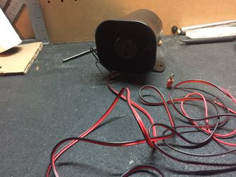 Speaker car alarm