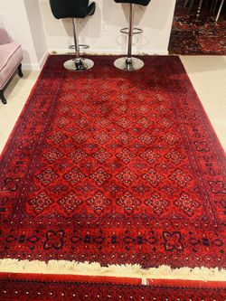 Two Piece Afghani Design Carpets
