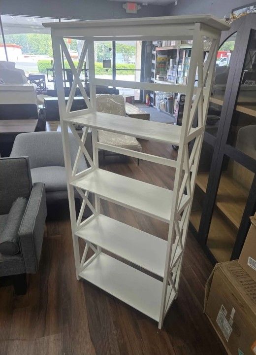 New White Bookshelf