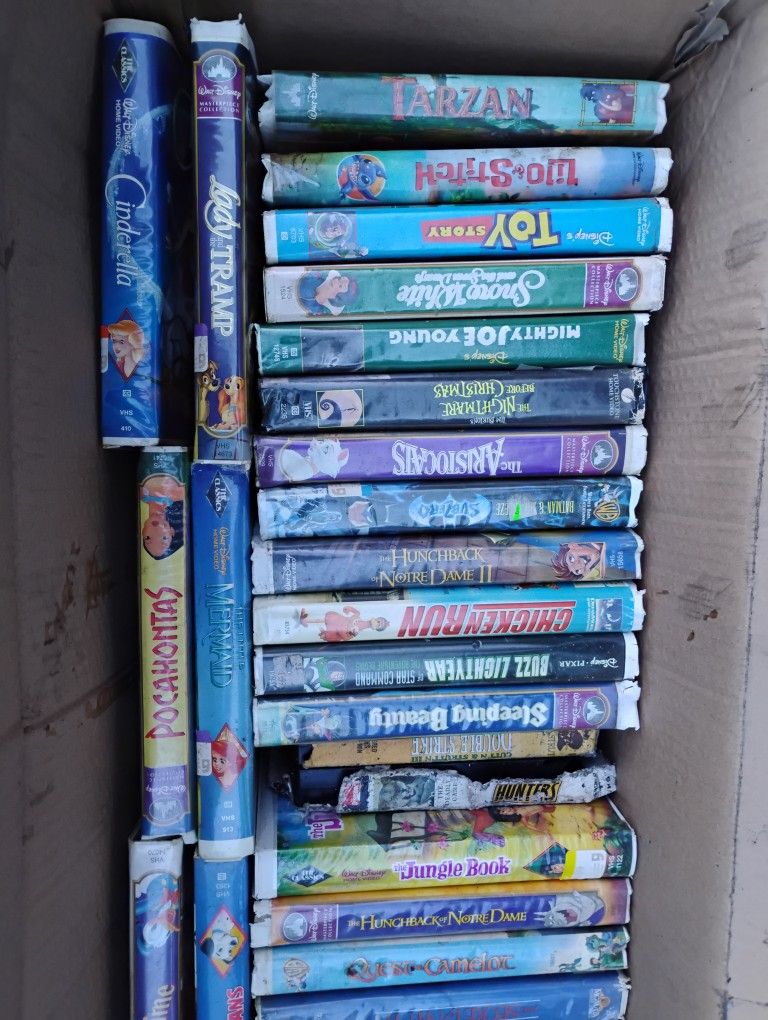 Old School Cartoon/Movies (VCR)