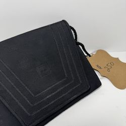 Vintage Fendi Black crossbody shoulder bag purse clutch 