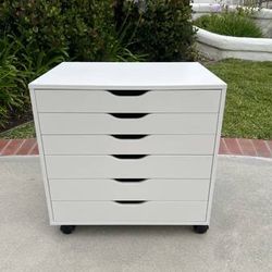 IKEA ALEX 6-drawer Dresser Storage Organizer (bedroom Closet Desk)  