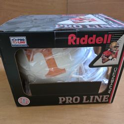 Peyton manning proline Riddell full size helmet authentic with coa autographed HOF