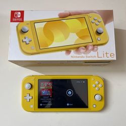 Brand New Nintendo Switch Lite Yellow !!
