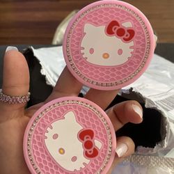 Hello Kitty Car Coasters 