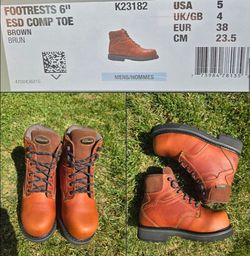 Footrest hiking boot, 7.5