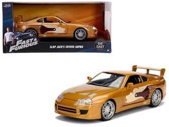 Slap Jack’s Toyota Supra Fast And Furious Escala 1/24 Toys Cars Jada