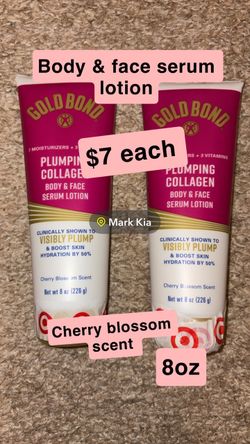 Gold bond body and face lotion