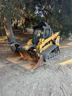 Brush removal mulcher grading