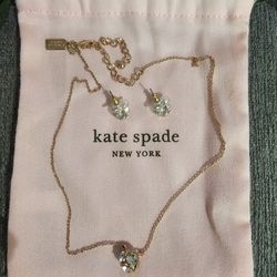 Kate Spade Ear Rings/ Necklace N Bracelet Set