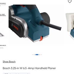 Bosch Corded Hand Planer 