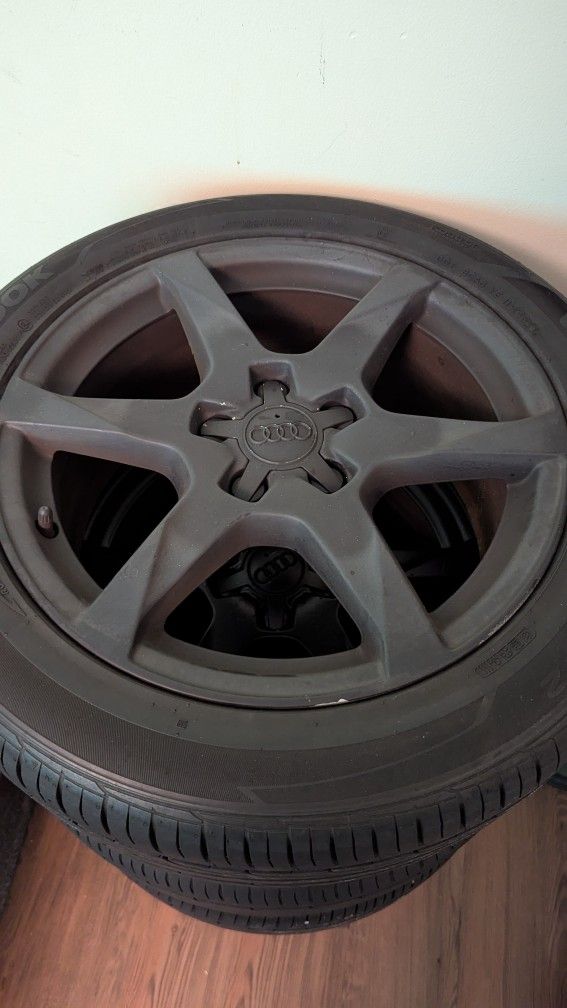 Audi Wheels With 225/50r17 Tires