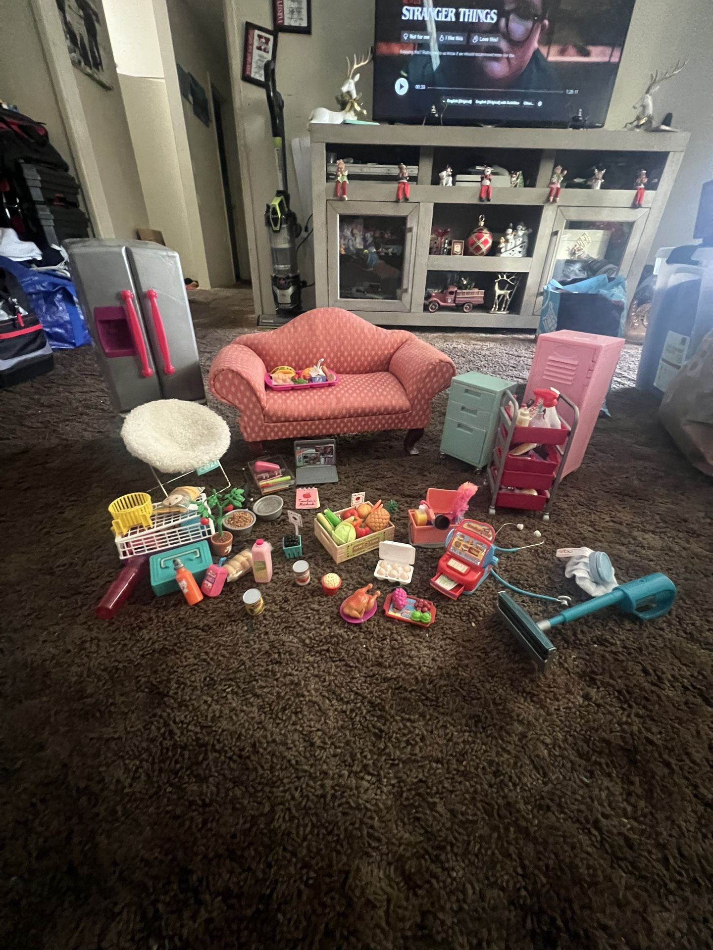 Doll Accessories Home/cleaning Set 