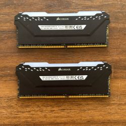Corsair Vengeance RGB Pro DDR4 RAM – 16GB (2×8GB) 3200MHz