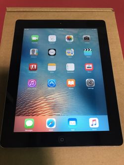 Apple iPad 2 16gb iOS 9.3.5 4G AT&T