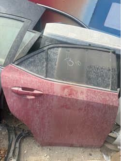 Corolla passenger rear door