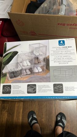 Shoe box and organizer (Brand New)