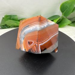 Crystal Sardonyx Floating Cube