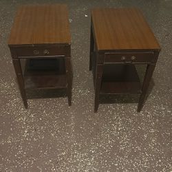 Two Antique Nightstand