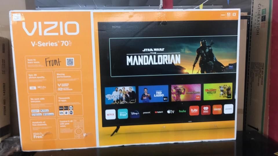 70’ Inch Vizio 4K Smart Tv 📺 $450.00!!