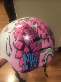 Girls bike helmet
