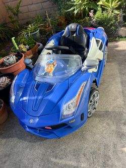 Paw patrol kids car