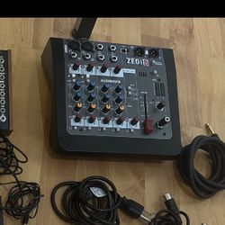 Allen & Heath ZEDi-8 8-channel Mixer with USB Audio Interface