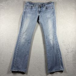 Levi’s Men’s Jeans 31x30 Blue Low Rise Bootcut Distressed Rare Premium #2866