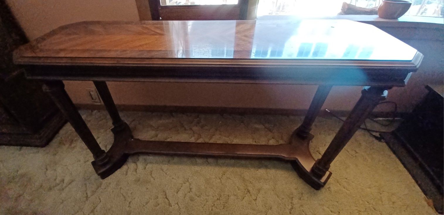 Vintage Mid Century Console Table
