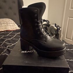 Black Combat Boots